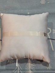 Wedding His/Her Ring Pillow Beaded & Embroidered Beautiful