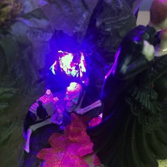 Cave Scary Black Dress w/Lights Wedding Cake Topper Halloween Groom top Funny