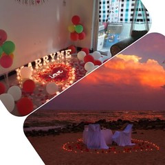 2000pcs Artificial Rose Petals with LED Tea Lights Kit for Special and Romant…