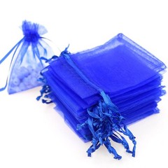 100/200pcs 4×6″ Drawstring Organza Bags – Wedding Party Candy Jewelry Pouches
