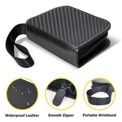 1 Pocket Black Mini Pokemon Binder,Card Album with Removable Sleeves for 80 C…