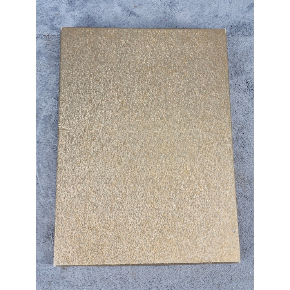 C.R. Gibson Gold Guest Book G 702-3 Space for 418 Guests Wedding Reception