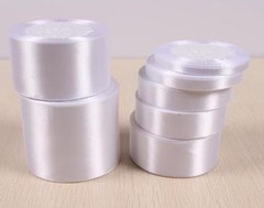 (25 YARDS) SATIN RIBBON roll craft xmas presents wedding party holiday gift wrap
