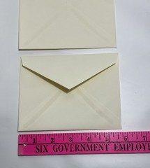 A2 Invitation Envelopes, 4-3/8″ x 5-3/4″, Ivory, 100 Count, Simpson