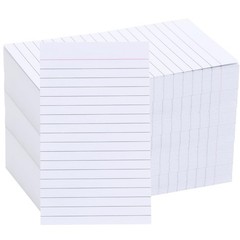 400 Count Vertical Ruled Index Cards 3 X 5 Flash Card Double Sided Lined Note…