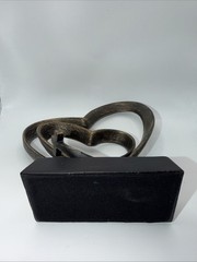 Bronze Heart Couple Gift Sziqiqi Anniversary Wedding 1st To 50th Bronze Stand