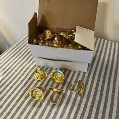 36 Table Place Card Holders Gold