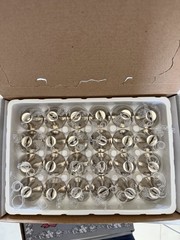 2 Wedding Bells boxes of Silver bells set of 24, Never Used, 48 Bells Total