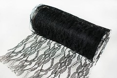 6″ x 10yards Floral Lace Tulle Spool Roll Trim Craft Wedding Party Decoration