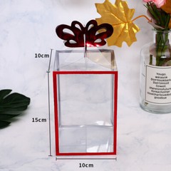 10X Clear PVC Cases Wedding Party Favor Gift Candy Display Boxes Transparent DIY