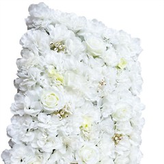 12x Artificial Flower Wall Panel Wedding Event Party Backdrop Flower Wall Panel