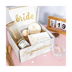 Bride To Be Gifts Box, Best Bridal Shower Bachelorette Gifts For Bride, Weddi…