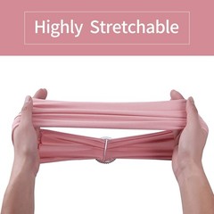 Versatile 25pcs Dusty Pink Spandex Chair Sashes for Weddings & Celebrations
