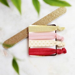 Burgundy Blush Floral Wedding Survival Kit Bridesmaids Gift