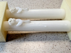 Tapered Unity Candle Set Wedding Ceremony 7″