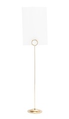12 Pack of Gold Table Number & Place Card Holders for Weddings, and Event