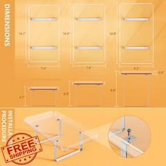 Bakzon Cupcake Stand 3-Piece Set