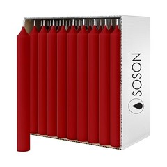 Red 5 Inch Ritual Taper Candles – Bulk – 24 Pack – Mini Taper Candles