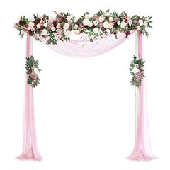 Garden Arbor, Arch Archway for Wedding Ceremony Party, Steel Garden Trellis