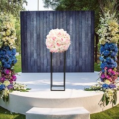 Metal Flower Stand Wedding Decoration Table Ornament Aisle Road Lead Flower Rack