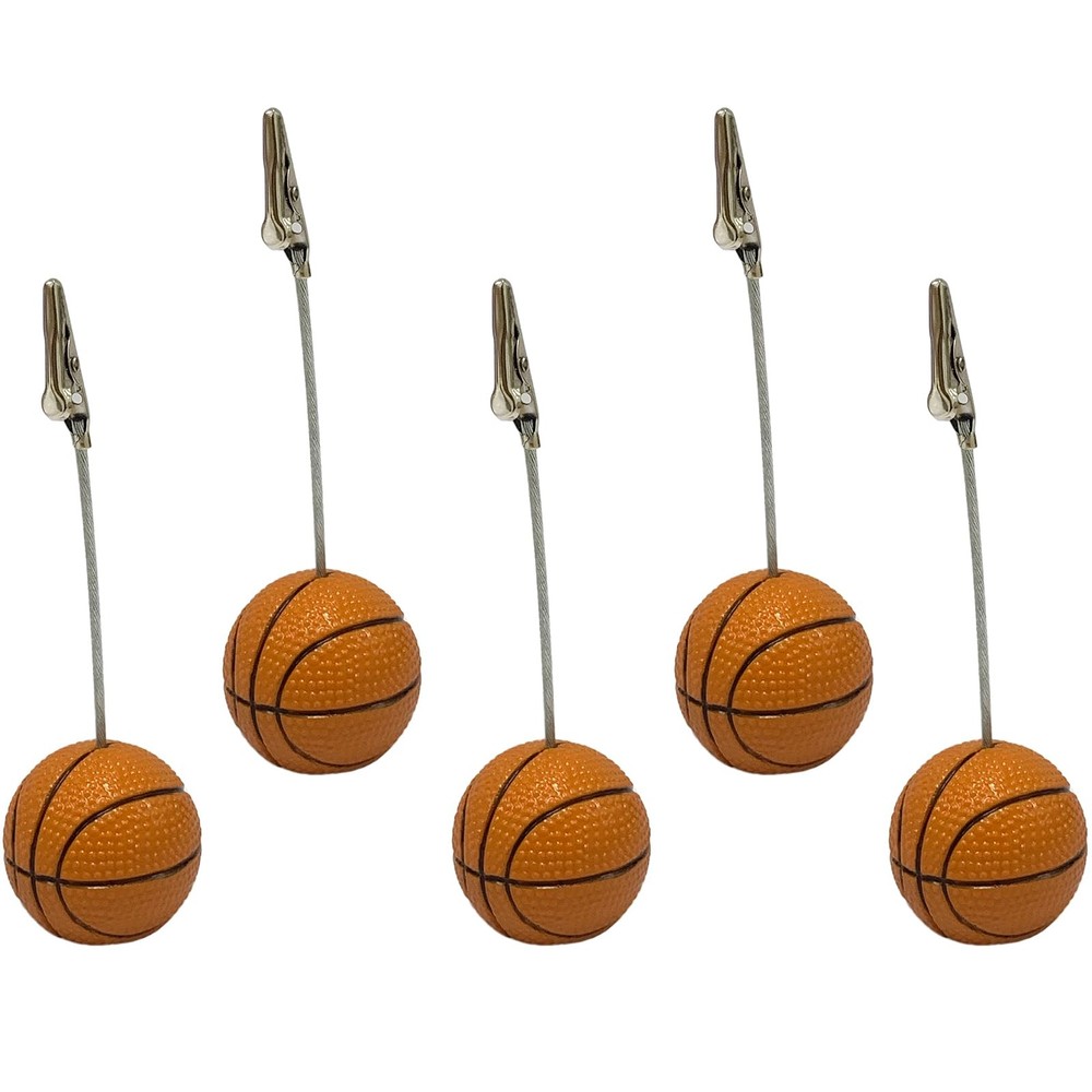 Xiaoyztan Card Stand Memo Clip,Basketball Picture Holder Table Basketball