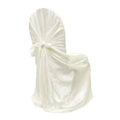 30 BLACK SATIN UNIVERSAL CHAIR COVERS for Wedding Reception Party Decorations