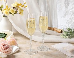25th Wedding Anniversary Decorations Silver Gifts for Couple Classical Style