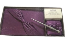 Celebrate It Wedding Guestbook and Pen 3 Piece Set NIB