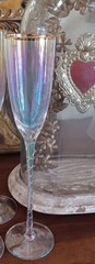 NEW ANTRHOPOLOGIE ALTA FLUTE GLASS CHAMPAGNE GLASS SINGLE BEAUTIFUL REPLACEMENT