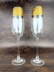 Champagne Glasses Wedding Flutes 24 cm – 2 pcs