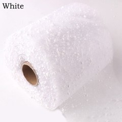 15m Long Snow Drop Mesh Flower Wrapping Ribbons Roll Florist Bouquet Decor