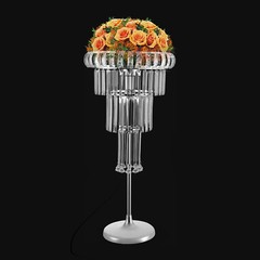 4 Tier Flower Stand Wedding Flower Stand With Led Flower Stand For Home Decor US