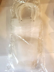 Clear Bouquet Bags With Handles ~~(3 )~ Medium 13 in ~( 4 )~ Large ~16 in