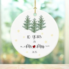 10th Tin Anniversary 2025, 10 Year Mr and Mrs Gifts for Couple, 10th 10 Years