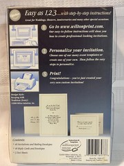 Wilton Complete Invitation Kit Print Your Own 1 Ivory PK 40 Sets