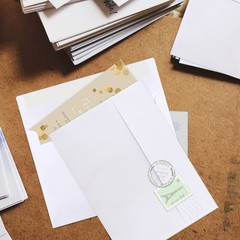 50 Packs 5×7 Envelopes, White A7 Envelopes for (5.25×7.25in),
