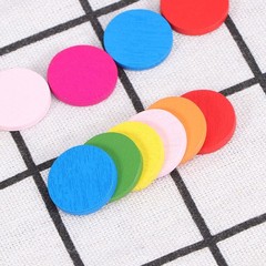 Counting Chips Assorted Color Children Classroom Use 150Pcs 0.79X0.79X0.08In