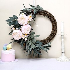 10 BLUSH 3″ Faux SILK PEONY FLOWER Heads Wedding Party Events Home Decorations