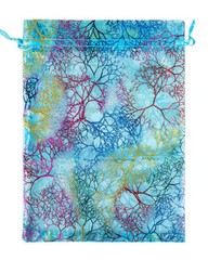 100P Coralline Sheer Organza Gift Bags Candy Jewelry Pouches Wedding Party Favor