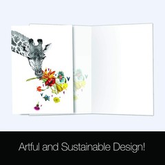 Tree-Free Greetings 8 Pack Greeting Cards, 100% Recycled Paper, Eco-Friendly …