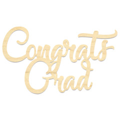 Congrats Grad Wording-Congrats Grad Backdrop Sign