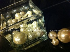 1lb Plastic Pearls Balls Beads Marbles Sphere Vase Filler Table Scatter Wedding