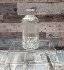 Glass Bud Vases Set of 9, Small, Clear, Shower Wedding All Occasion