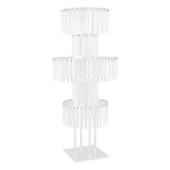 Flower Stand for Wedding, Crystal Flower Stand 5-Tier