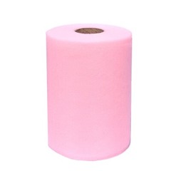 Rose Petal Pink Tulle Ribbon Decor – 6″ x 100 Yards, Valentine’s Day, Easter