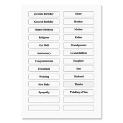 Greeting Card Organizer Box 7″ X 9″ X 9-1/2″ with 12 Dividers – Store 140+ Cards
