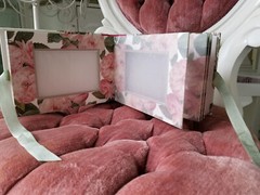 Vintage Shabby Chic Roses Wedding Album And Journal