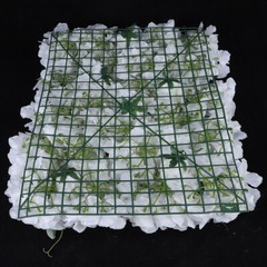 12pcs Artificial Flower Wall Panels Floral Decor Prop Wedding Party Venue Decor