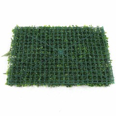 12 Pcs Artificial Plant Wall Mat Greenery Wall Hedge Grass Fence Foliage Panel