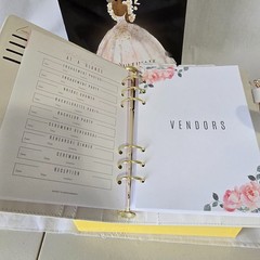 DELUXY The Ultimate Wedding Planner Book & Organizer For The Bride Gift Bridal